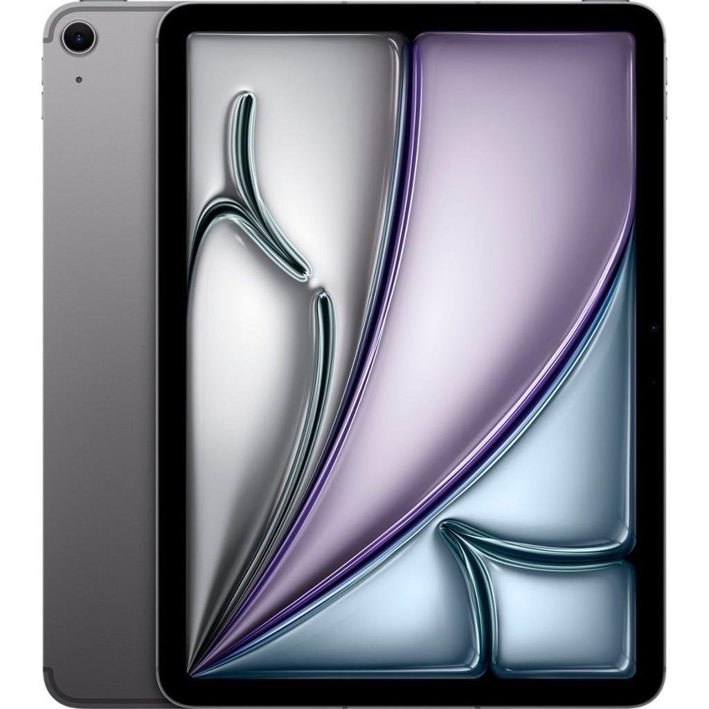 iPad Air 11" (2024) 6e generatie 128 GB - Space Grijs, Computers en Software, Apple iPads, Apple iPad Air, 11 inch, Ophalen of Verzenden