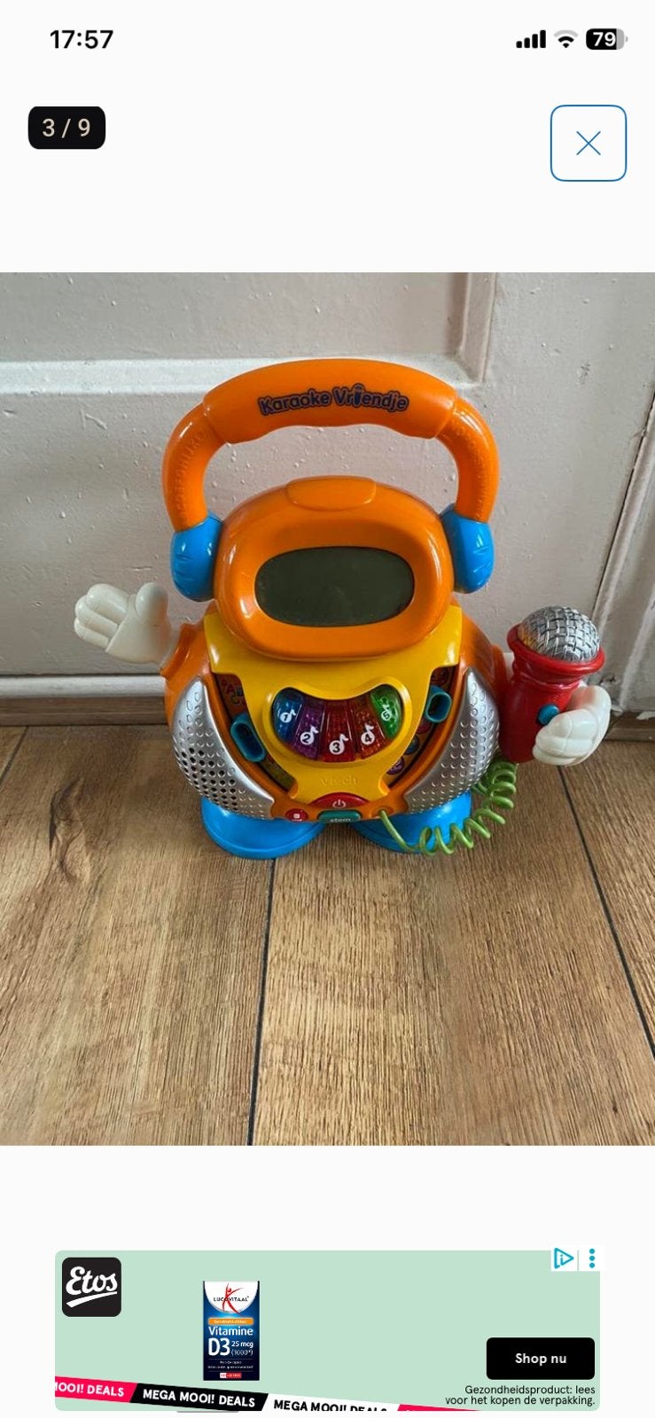 Pop ( niet gebruikt ), Kinderen en Baby's, Ophalen of Verzenden, Zo goed als nieuw