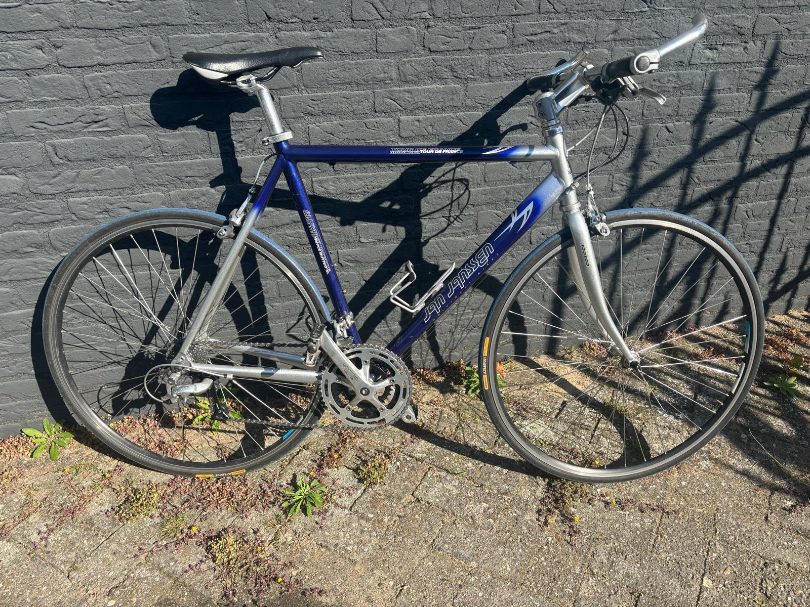 Jan Janssen Tour de France racefiets, Fietsen en Brommers, 28 inch, Gebruikt, Velgrem, Aluminium