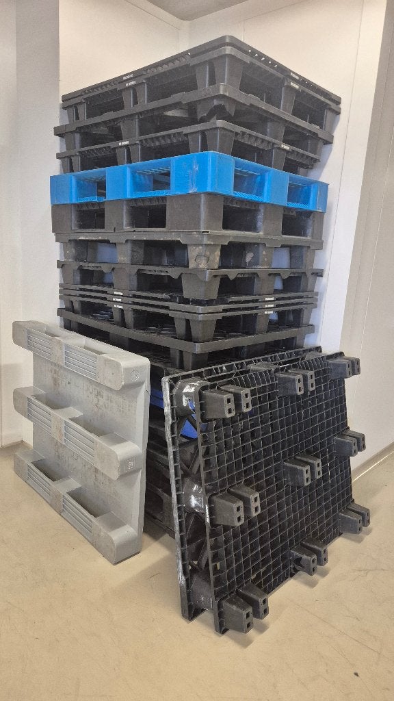 24 Kunstof pallets, Ophalen, Gebruikt, 100 cm of meer, 60 cm of meer