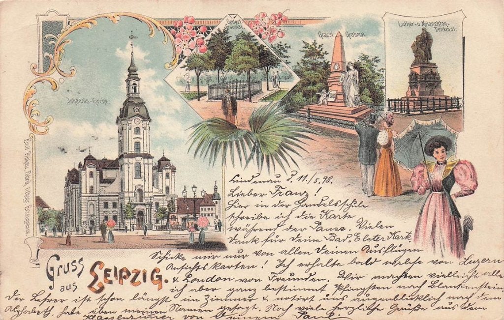 702-364-011 Leipzig, Verzenden, Voor 1920, Duitsland