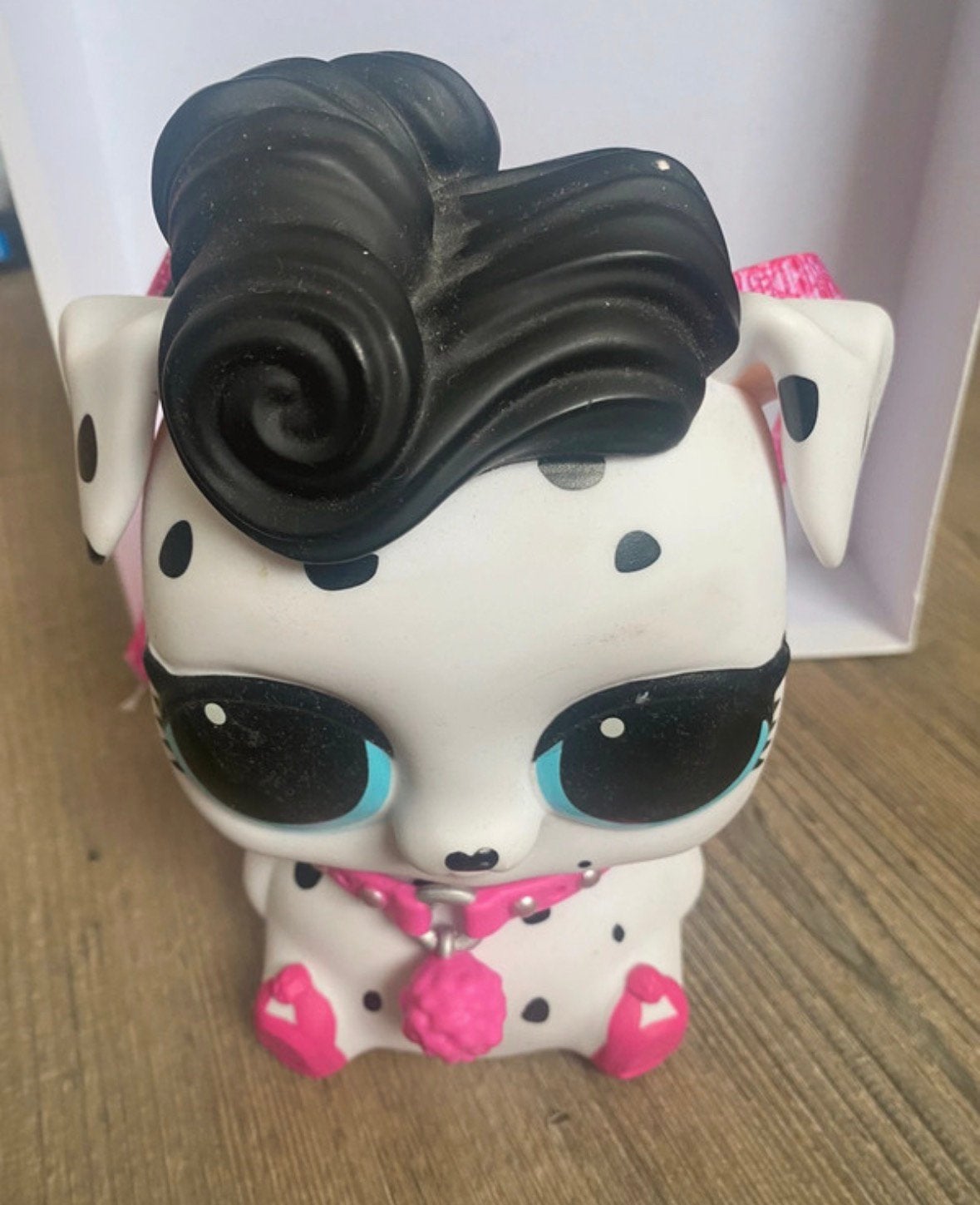 LOL Surprise Dalmatiër Hondje Spaarpot met Riem, Ophalen of Verzenden, Zo goed als nieuw, Meisje