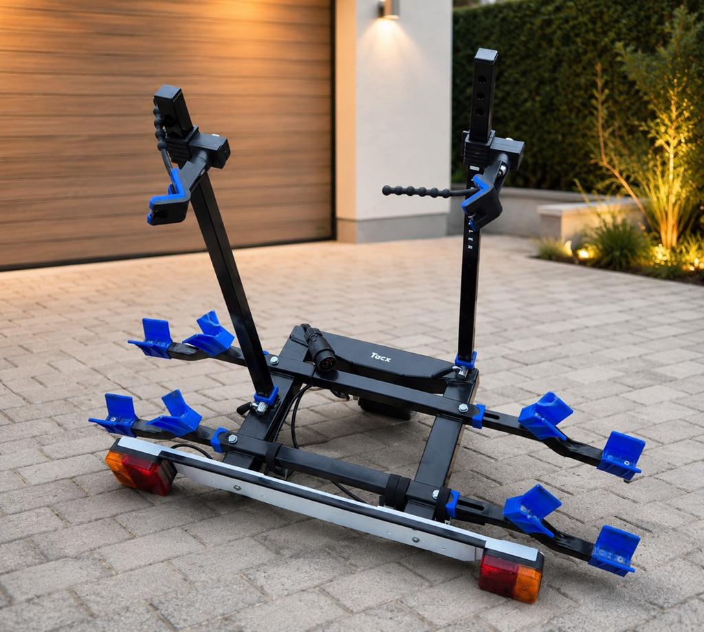 Tacx Traveller fietsdrager voor 2 fietsen, Auto diversen, Fietsendragers, Gebruikt, Trekhaakdrager, Ophalen