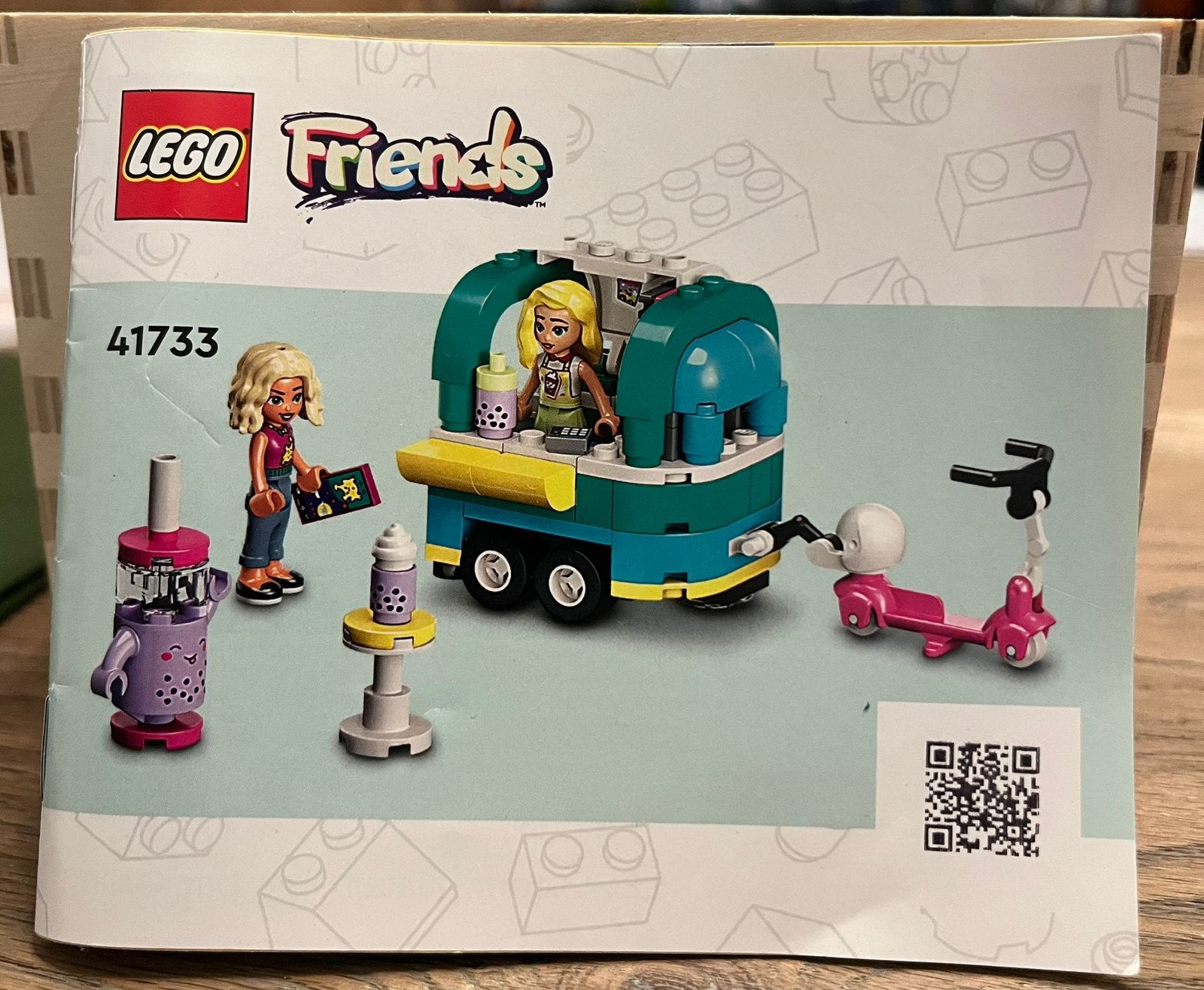 Lego friends bubble thee station 41733, Ophalen of Verzenden, Zo goed als nieuw