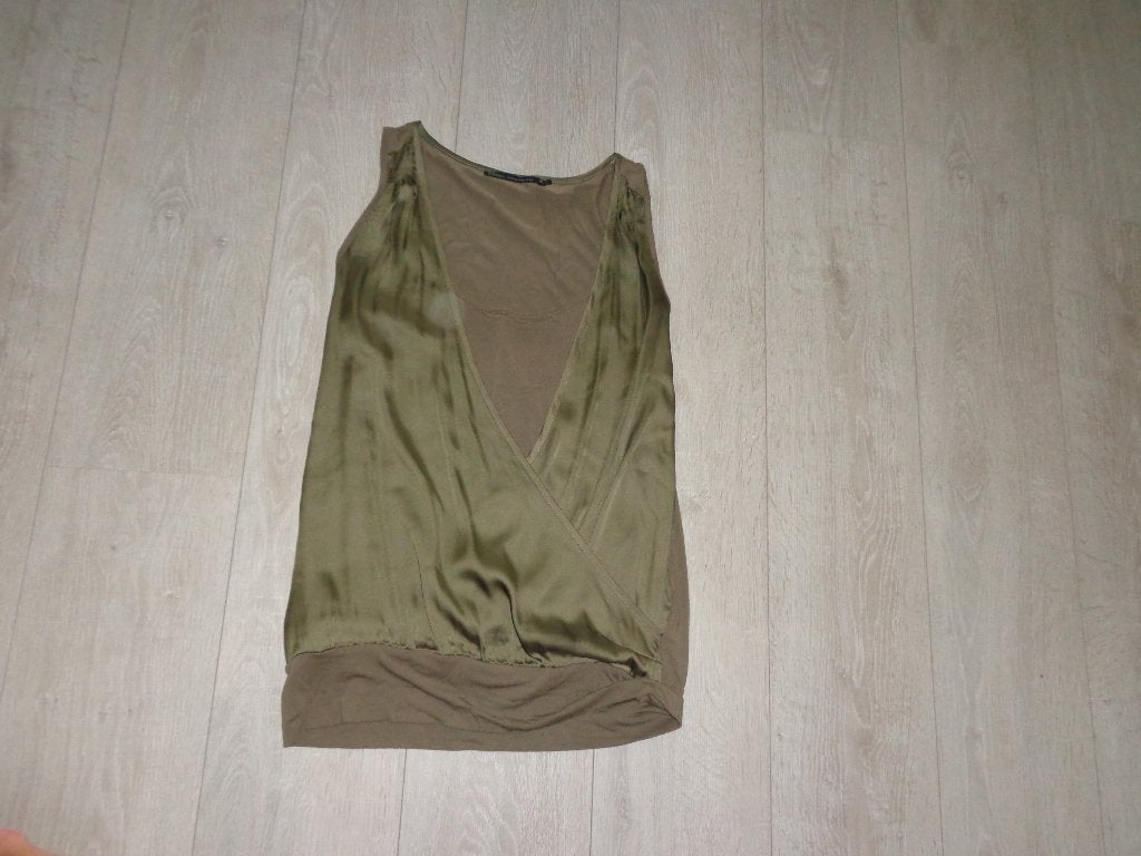 taupekleurige damestop van Steps, maat M, Kleding | Dames, Tops, Maat 38/40 (M), Overige kleuren, Ophalen of Verzenden, Zonder mouw