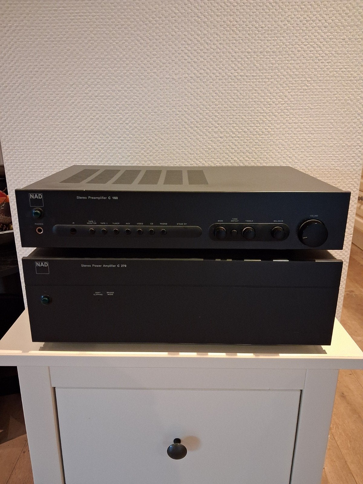 NAD C270 eindversterker en C160 voorversterker, Ophalen, Gebruikt, Overige merken