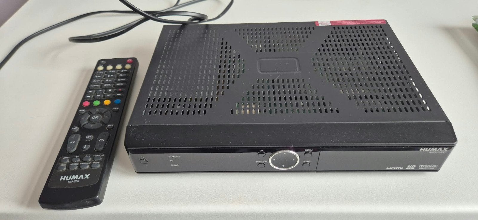 Humax digitale ontvanger met afstandsbediening, Ophalen, Gebruikt, Decoder