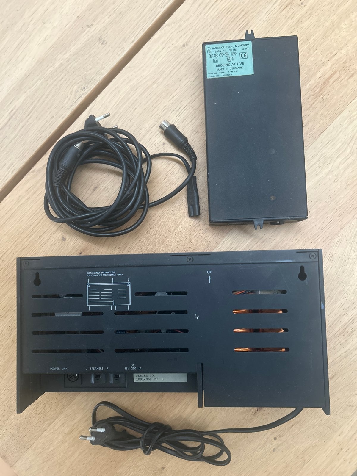Bang & Olufsen Beolink Active Type 1741 met voeding, Ophalen, Gebruikt