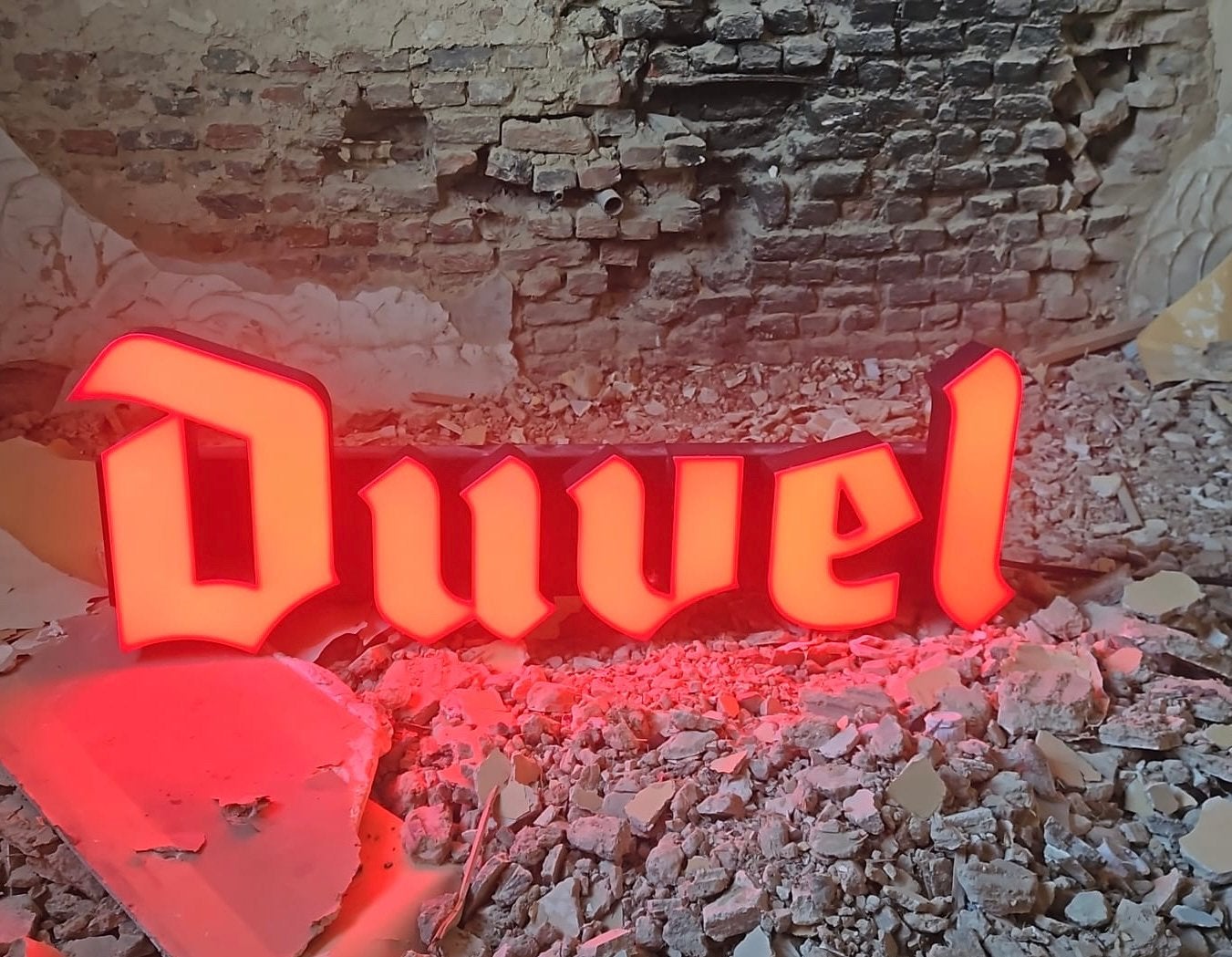 Neon, reclame, lichtreclame, Ophalen, Lichtbak of (neon) lamp