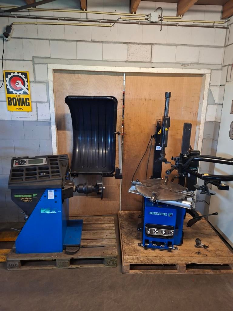 Set bandenapparaat Hofmann balanceermachine hulparm, Ophalen, Nieuw