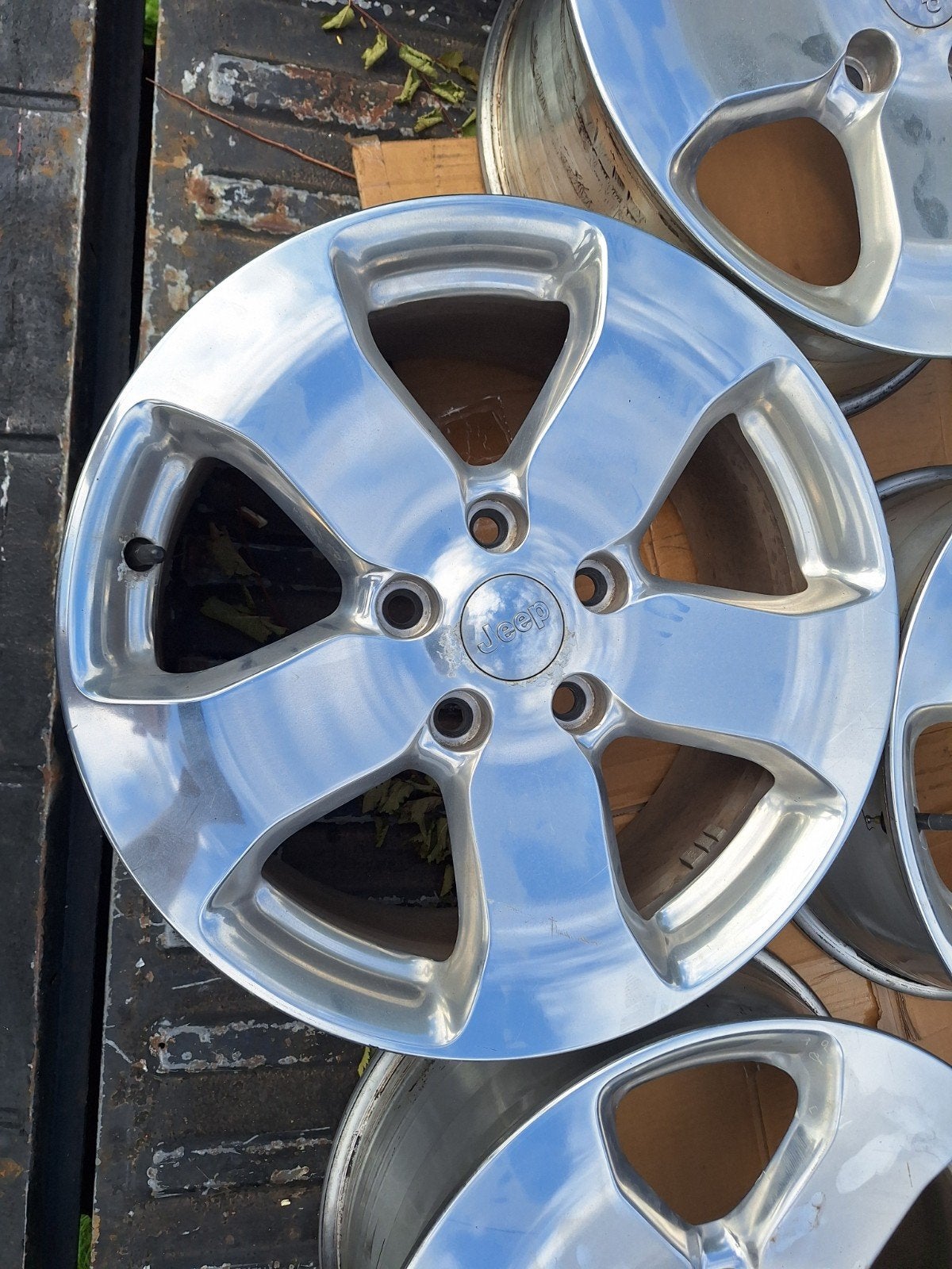 velgen jeep grand cherokee wk2, Auto-onderdelen, Ophalen, 18 inch, Zomerbanden, Velg(en)