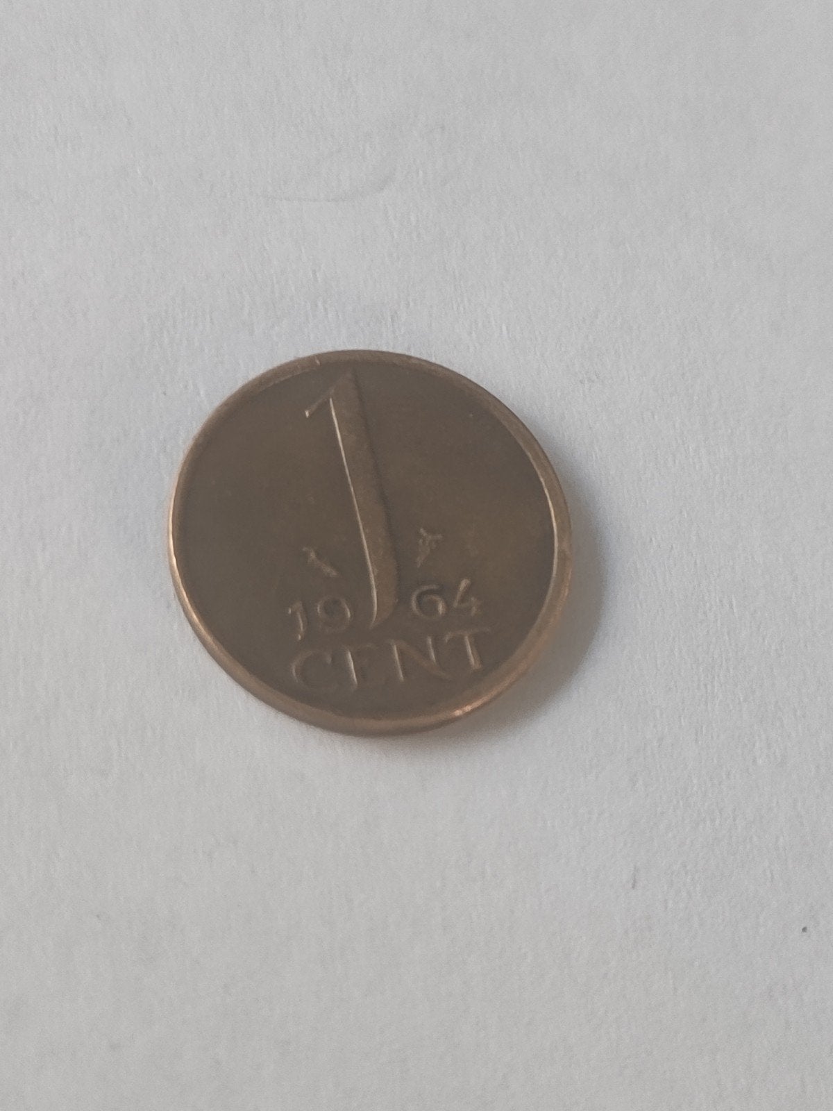 1 Cent Munt Koningin Juliana 1964, Ophalen of Verzenden, Koningin Juliana, 1 cent, Losse munt
