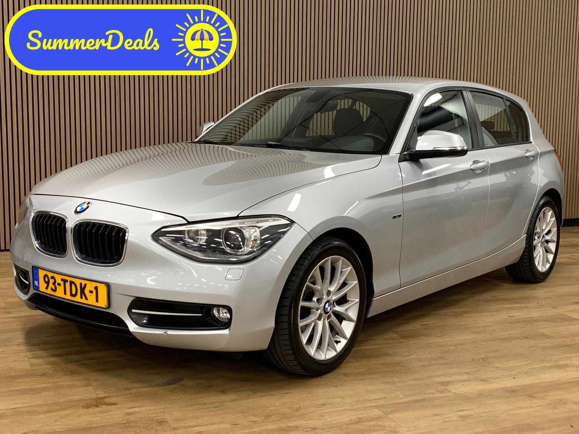 BMW 1-serie 118i Business+|Navigatie|Climate Control|, 1-Serie, Euro 5, Gebruikt, Zwart