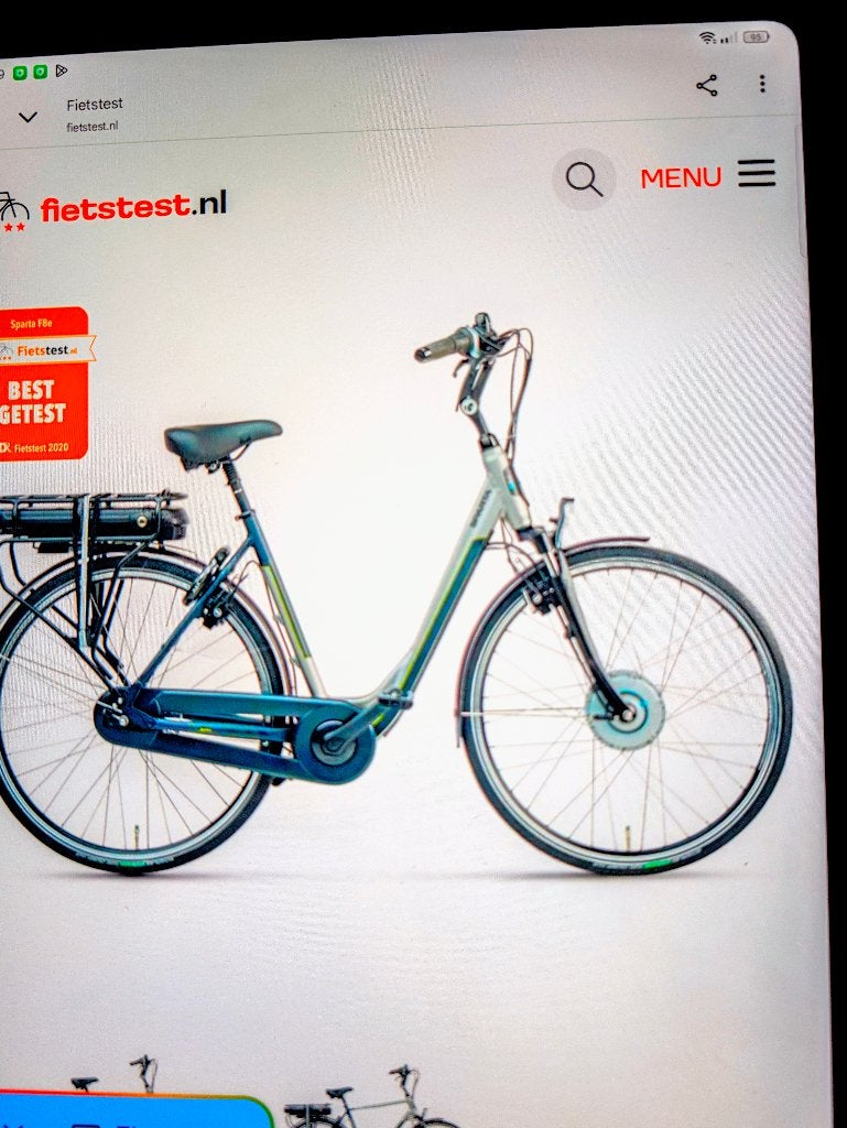 Elektrische fiets te koop, Ophalen, Zo goed als nieuw, 30 tot 50 km per accu, Sparta