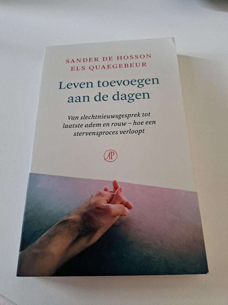 Sander de Hosson - Leven toevoegen aan de dagen, Ophalen of Verzenden, Zo goed als nieuw, Nederland