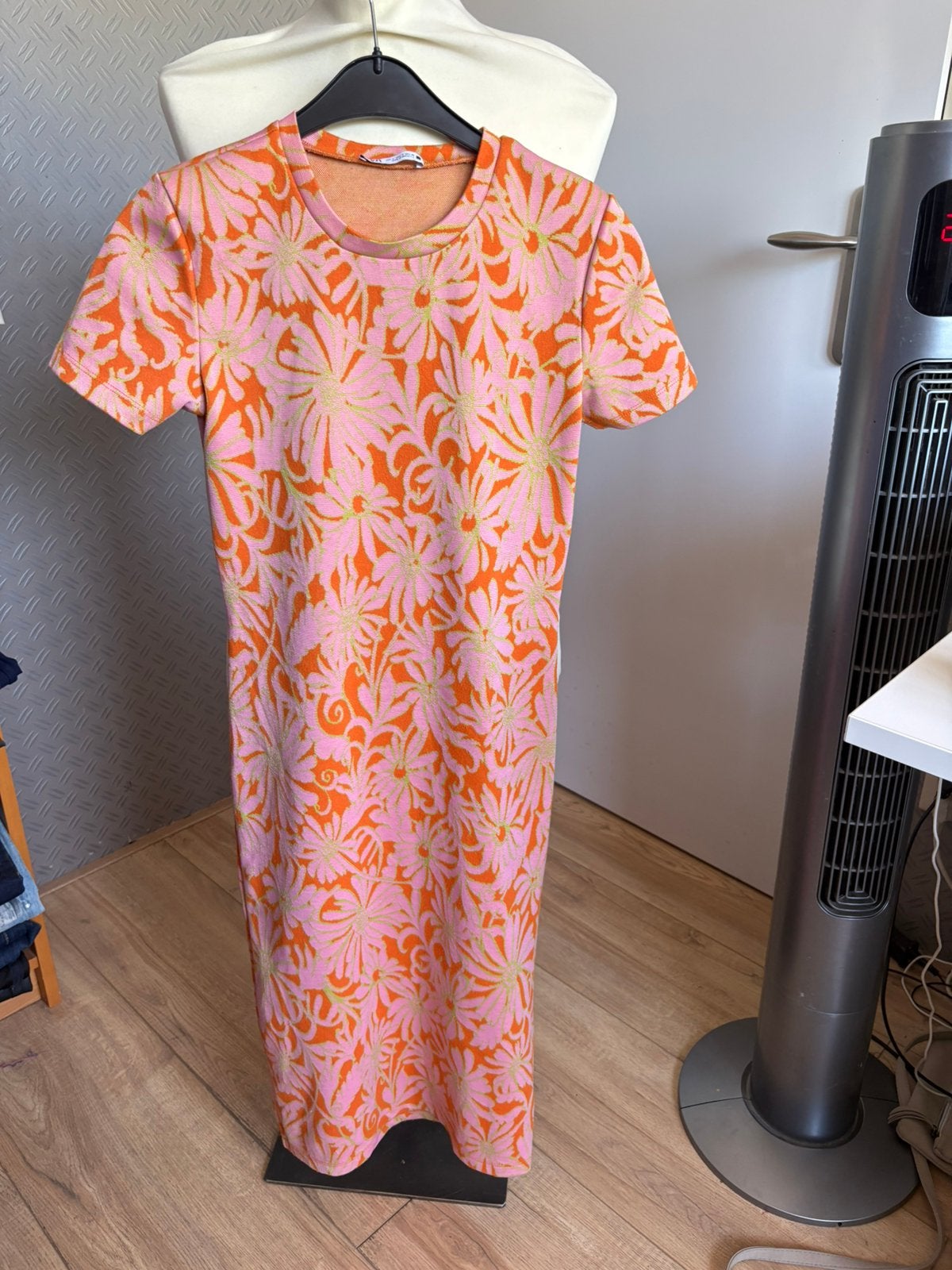 Zara jurk zomerjurk s, Kleding | Dames, Jurken, Verzenden, Zo goed als nieuw, Maat 38/40 (M), Boven de knie