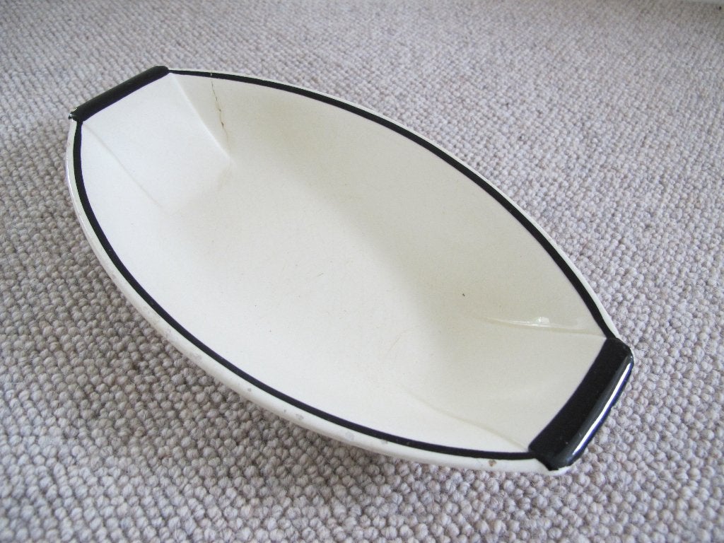 Vintage aardewerken schaal 25 cm – mogelijk Zeller Keramik, Ophalen of Verzenden