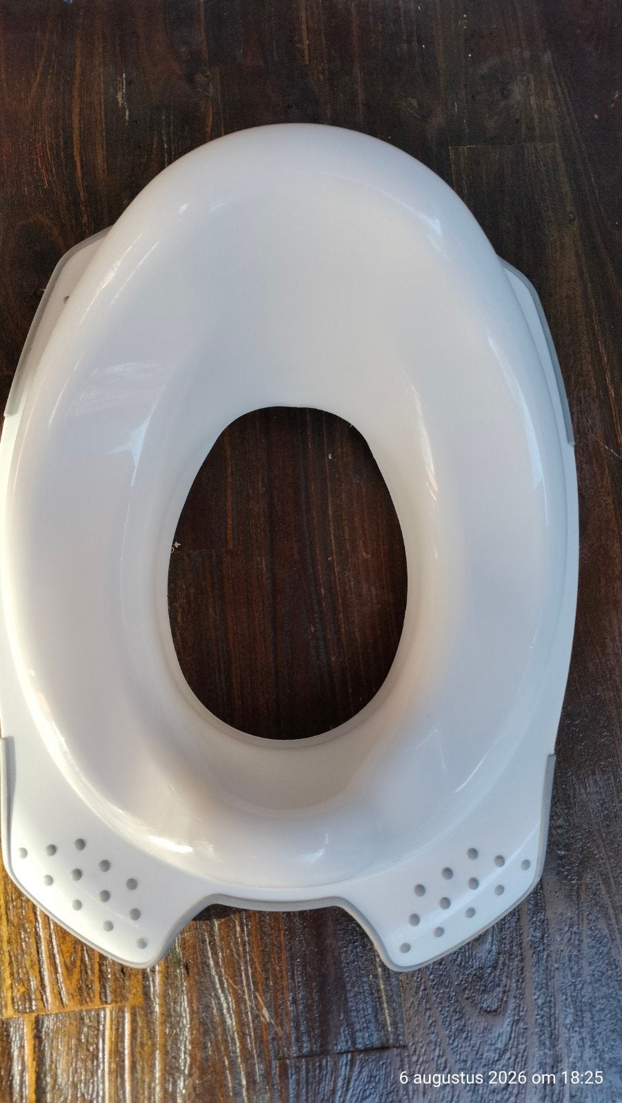 WC bril verkleiner voor kinderen - Wit/Grijs, Ophalen of Verzenden
