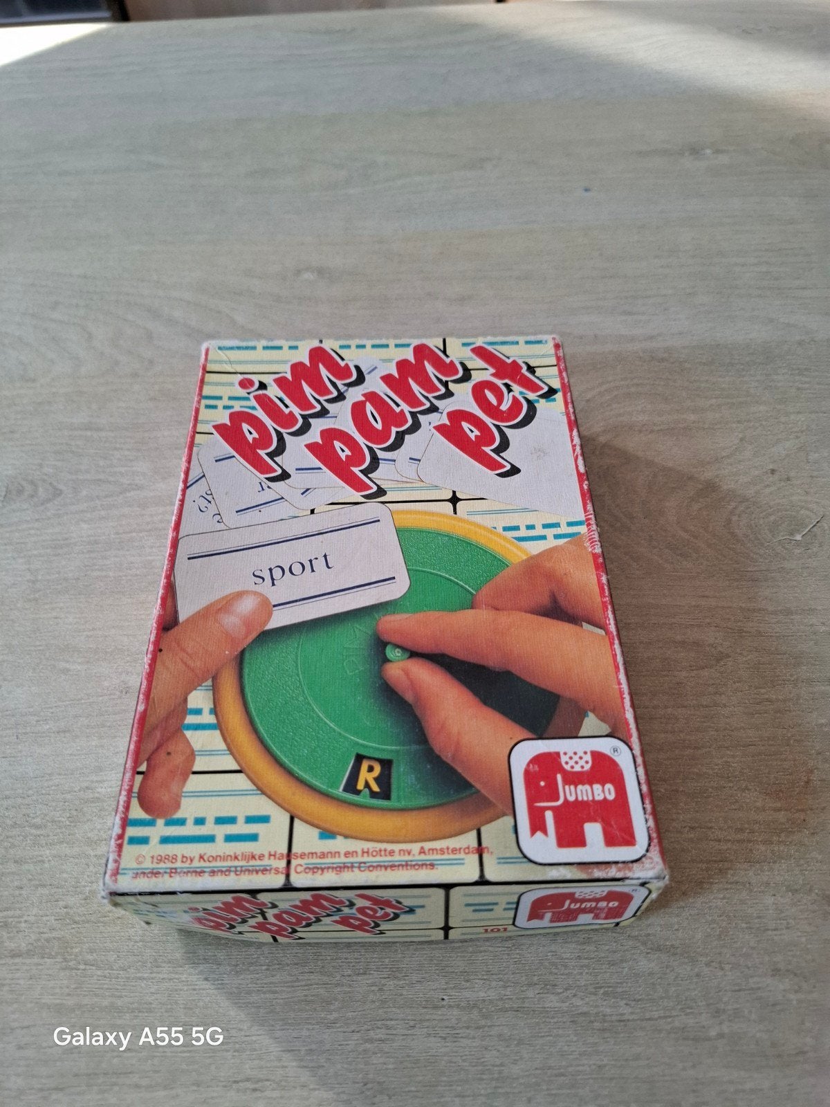 Pim Pam Pet - Klassiek gezelschapsspel van Jumbo, Gebruikt, Vijf spelers of meer, Ophalen of Verzenden, Koninklijke Hausemann en Hötte nv