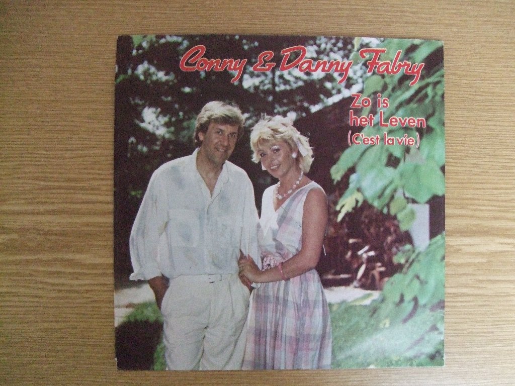 CONNY & DANNY FABRY     ZO IS HET LEVEN / DISCO POLKA, Cd's en Dvd's, 7 inch, Ophalen of Verzenden, Zo goed als nieuw, Nederlandstalig