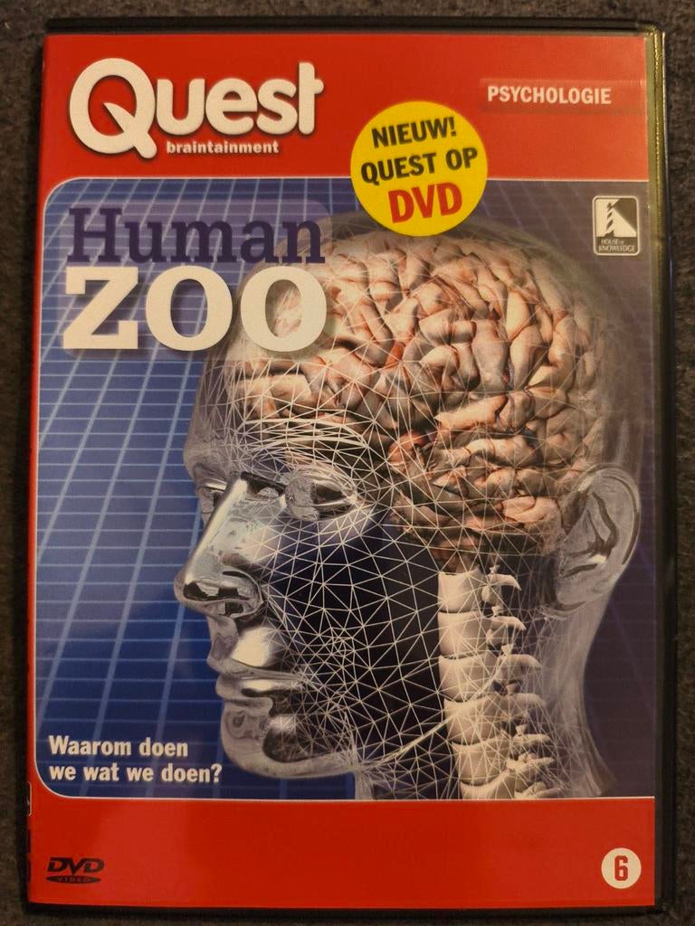 Quest Human Zoo DVD - Psychologie, Cd's en Dvd's, Ophalen of Verzenden