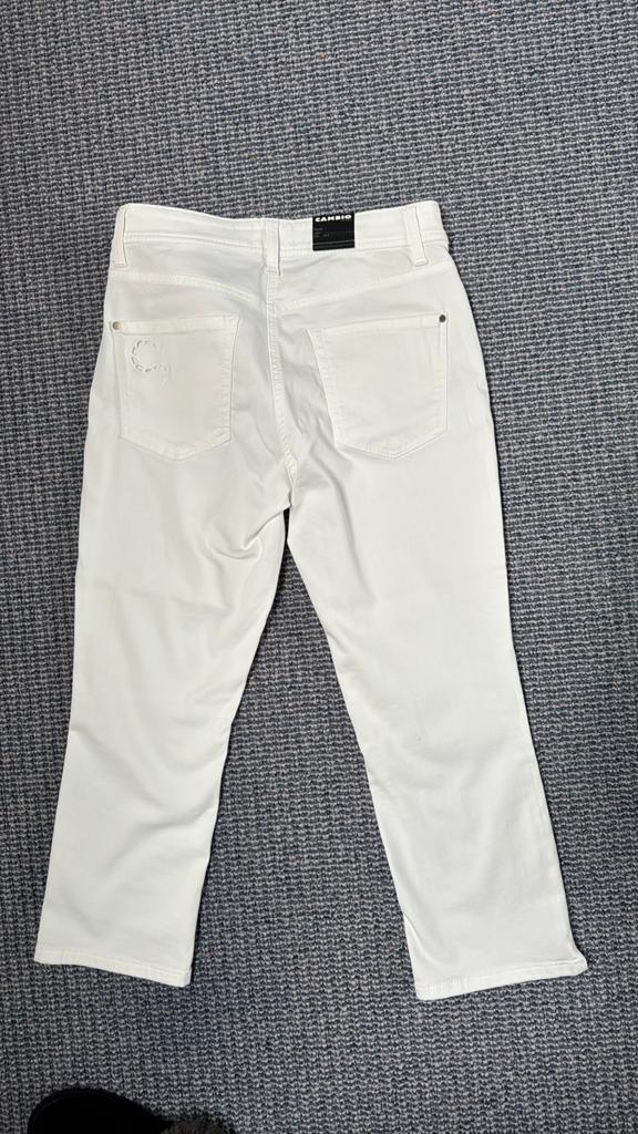 Witte Cambio Parla Capri Jeans Maat 38, Maat 38/40 (M), Wit, Nieuw, Ophalen of Verzenden