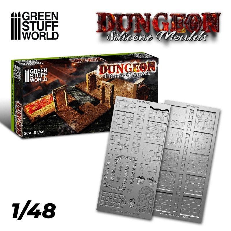 Dungeon Silicone mold 2383 Wargames Terrein, Verzenden, Spanje, GSW, Info@sceneryenzo.nl