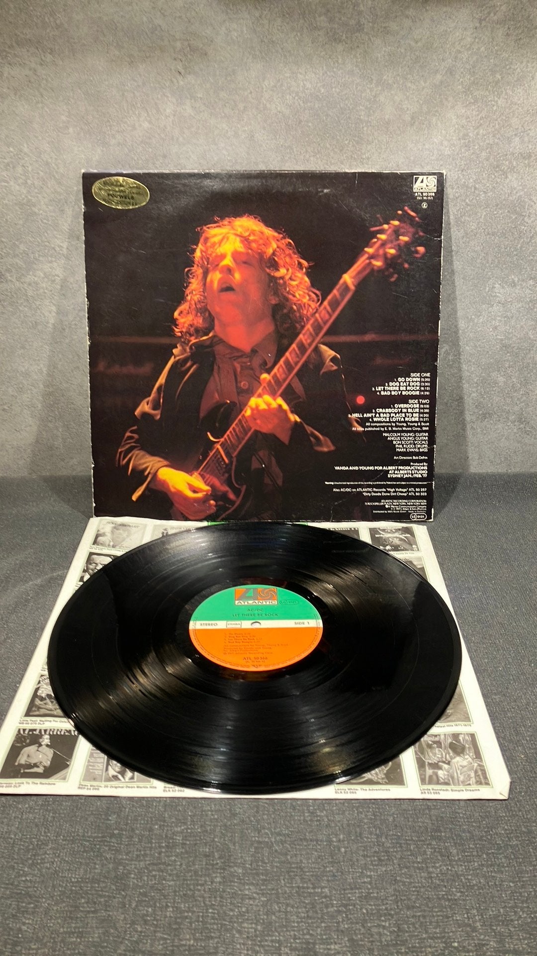 AcDc.   Let There Be Rock, Gebruikt, Ophalen of Verzenden, Hardrock, 12 inch