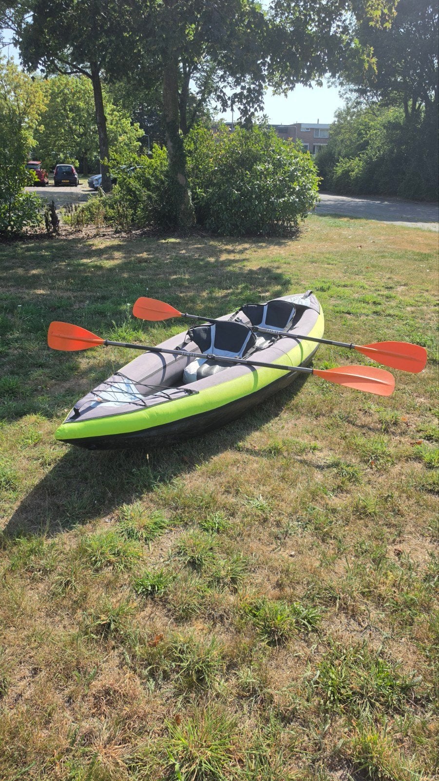 Itiwit Opblaasbare Kayaks (2- en 3-persoons) met Peddels, Ophalen