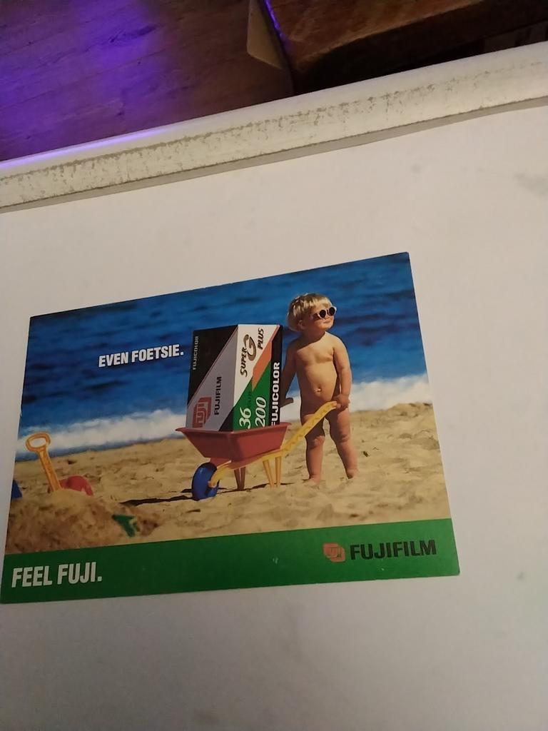 EVEN FOETSIE.   FEEL FUJI, Ophalen of Verzenden, Overige thema's