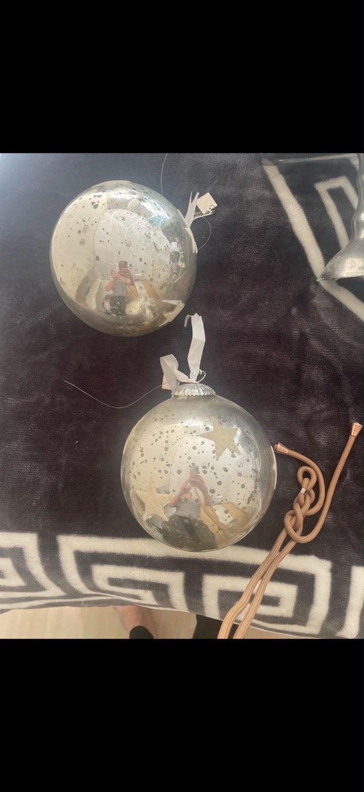Diverse Riviera Maison Woonaccessoires - Zo goed als nieuw, Ophalen, Metaal, Zilver, Landelijk