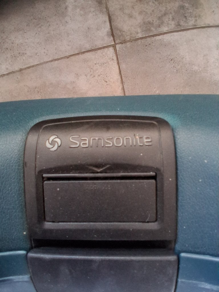 Koffers, 2 x SAMSONITE, Sieraden, Tassen en Uiterlijk, Ophalen, Gebruikt, Hard kunststof, 45 tot 55 cm