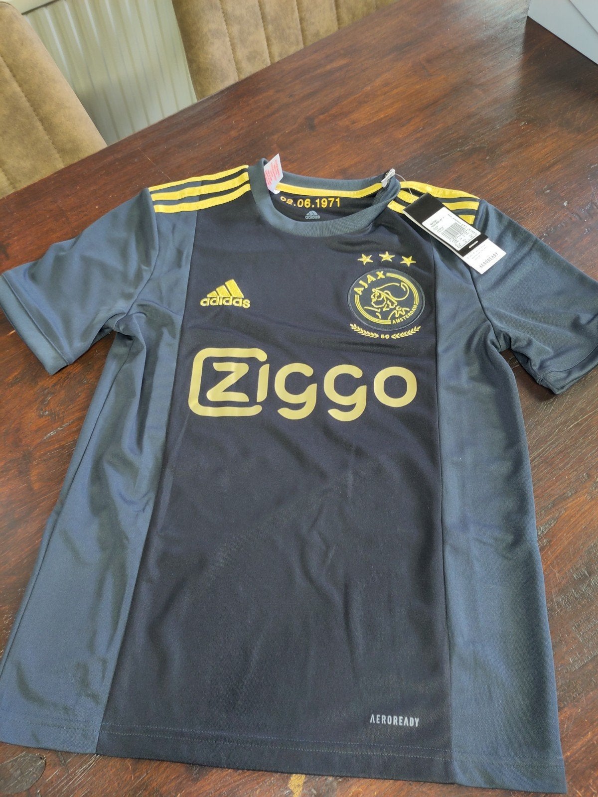 Ajax 3e tenue shirt 2021-2022  - Maat 164, Adidas, Jongen of Meisje, Nieuw, Ophalen of Verzenden