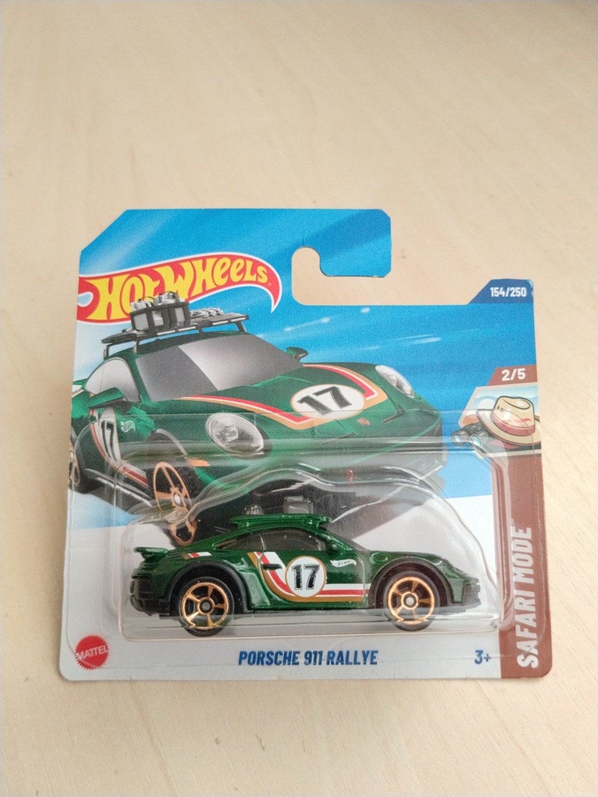 Hotwheels porsche 911 Rallye hot wheels, Ophalen of Verzenden, Nieuw, Auto