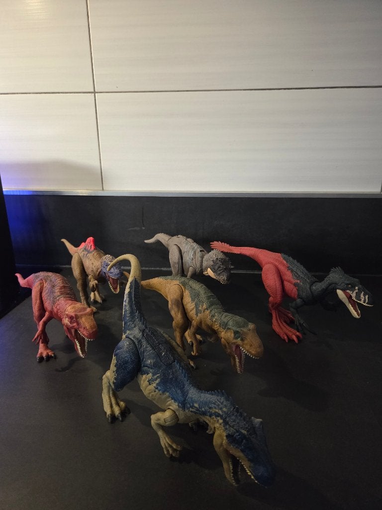 Diverse mattel jurassic world dino's, Ophalen of Verzenden, Zo goed als nieuw