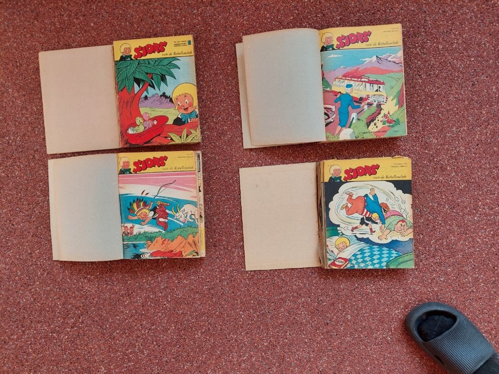 sjors weekbladen ingebonden, Eén stripboek, Ophalen of Verzenden, Gelezen