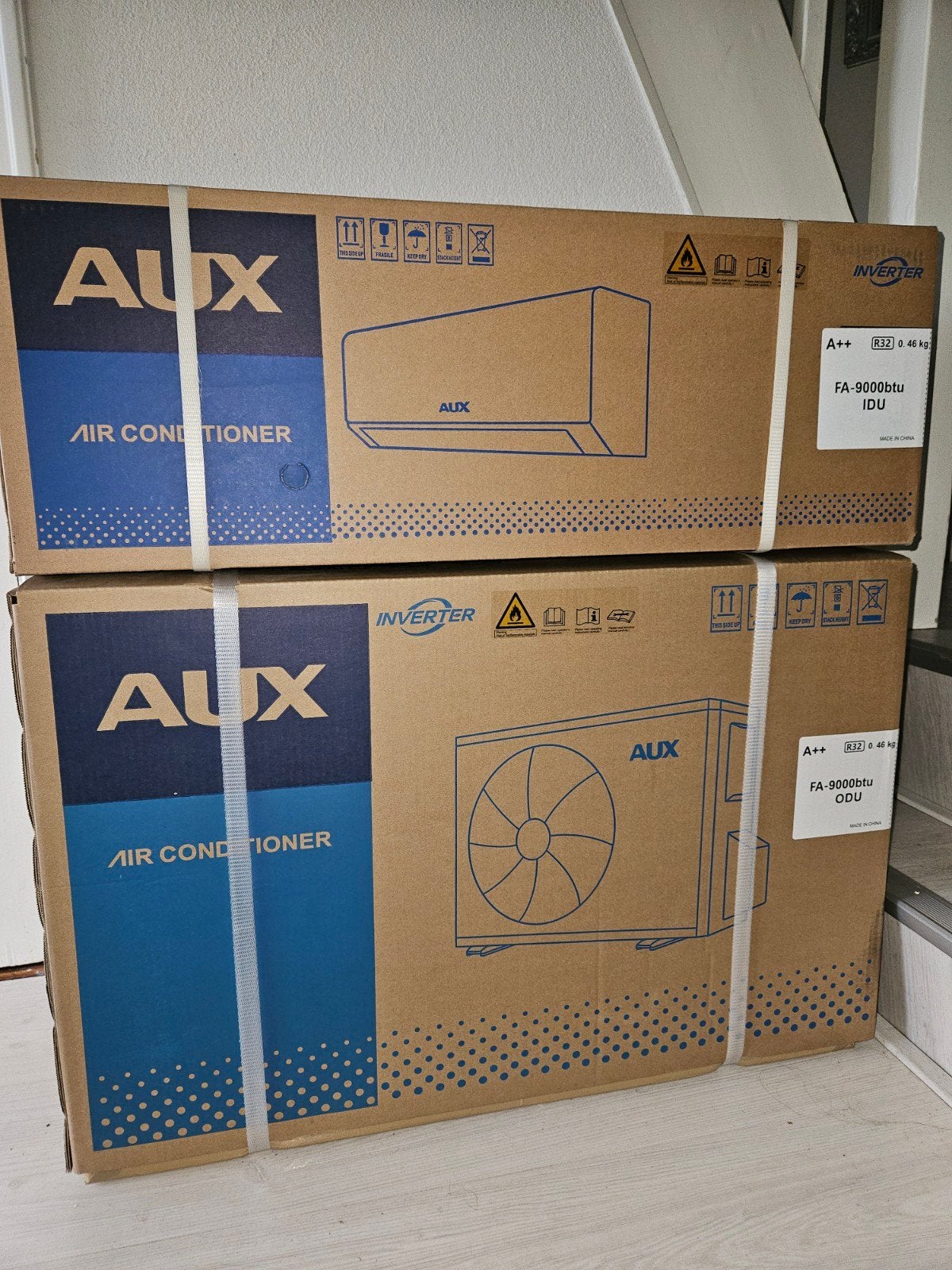 AUX FA-9000btu Inverter Airconditioner A++, Witgoed en Apparatuur, Ophalen, Minder dan 60 m³, Nieuw, Energieklasse A of zuiniger