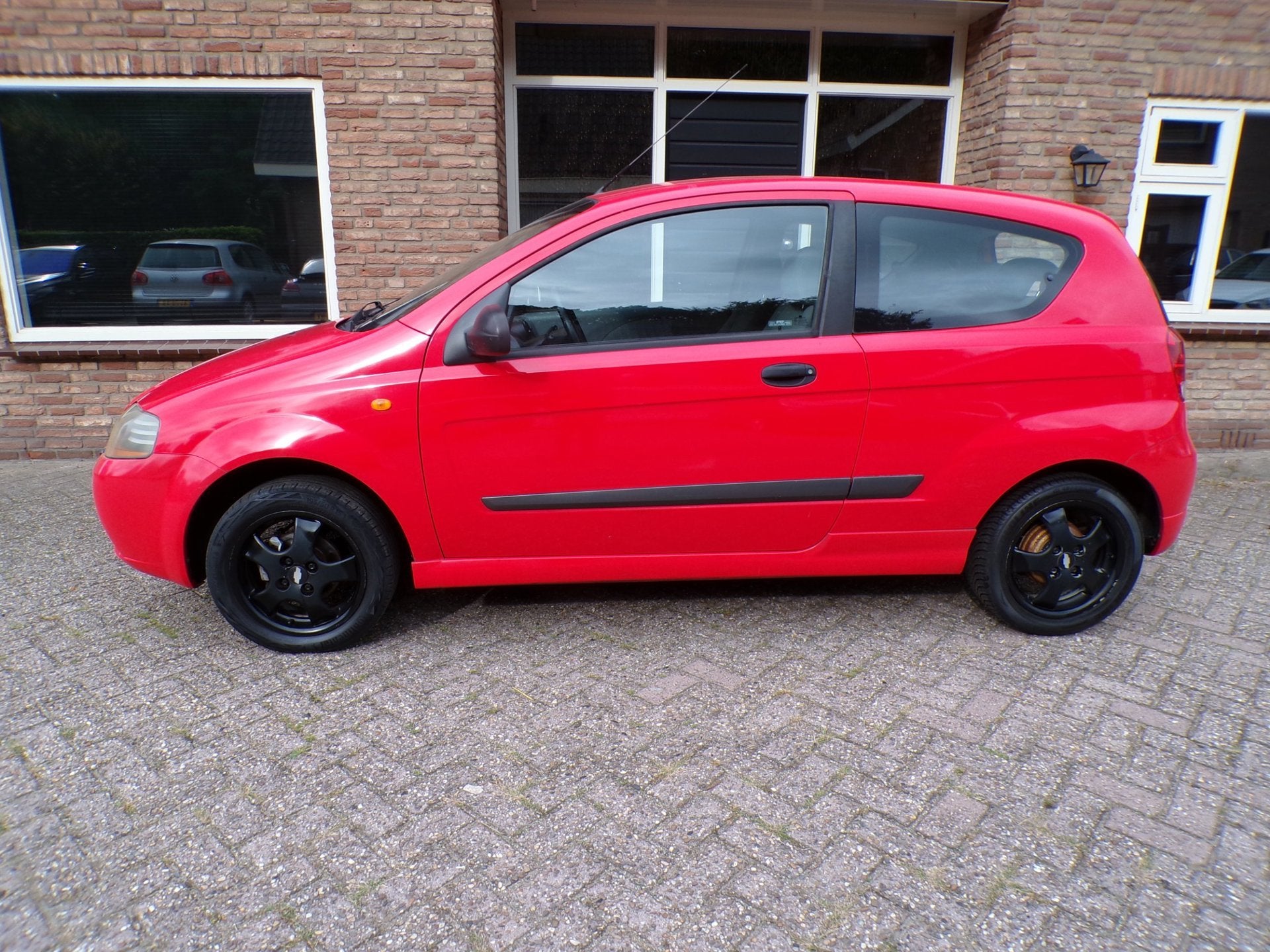 Chevrolet Kalos 1.2 Spirit Airco, Auto's, Voorwielaandrijving, 1150 cc, Zwart, 4 cilinders