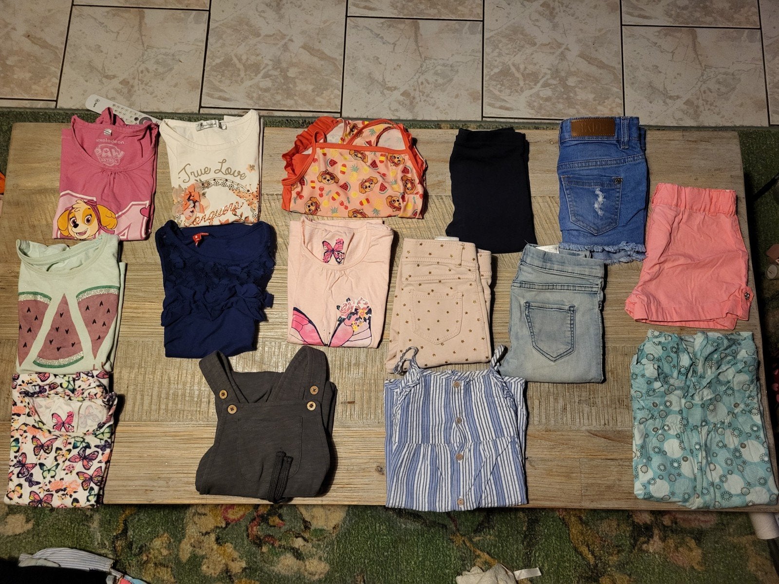 Zomer kleding pakket meisjes. Maat 104, Ophalen of Verzenden, Gebruikt, Maat 104