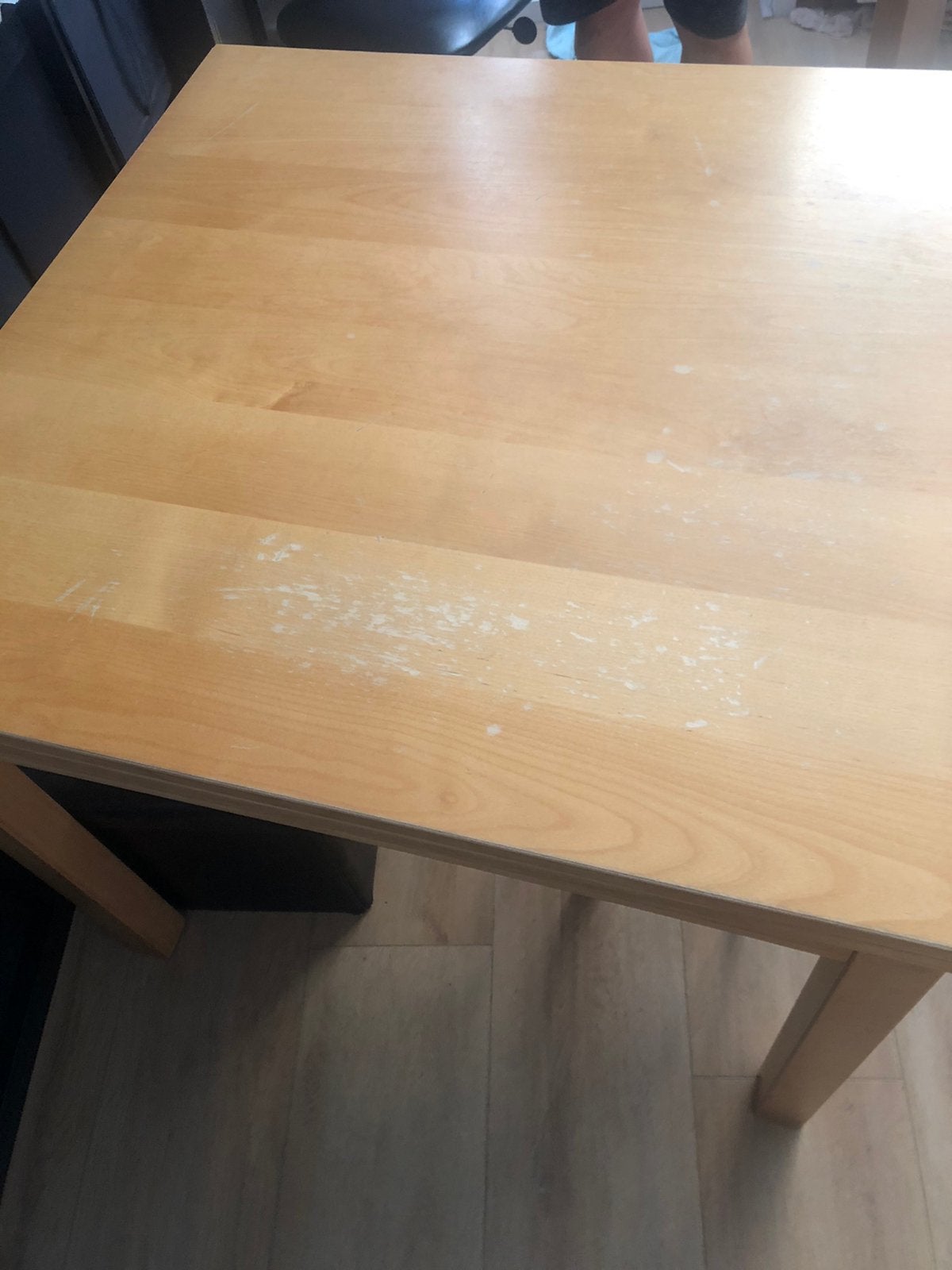 Ikea eettafel, Tot twee personen, Zo goed als nieuw, 150 tot 200 cm, Rechthoekig