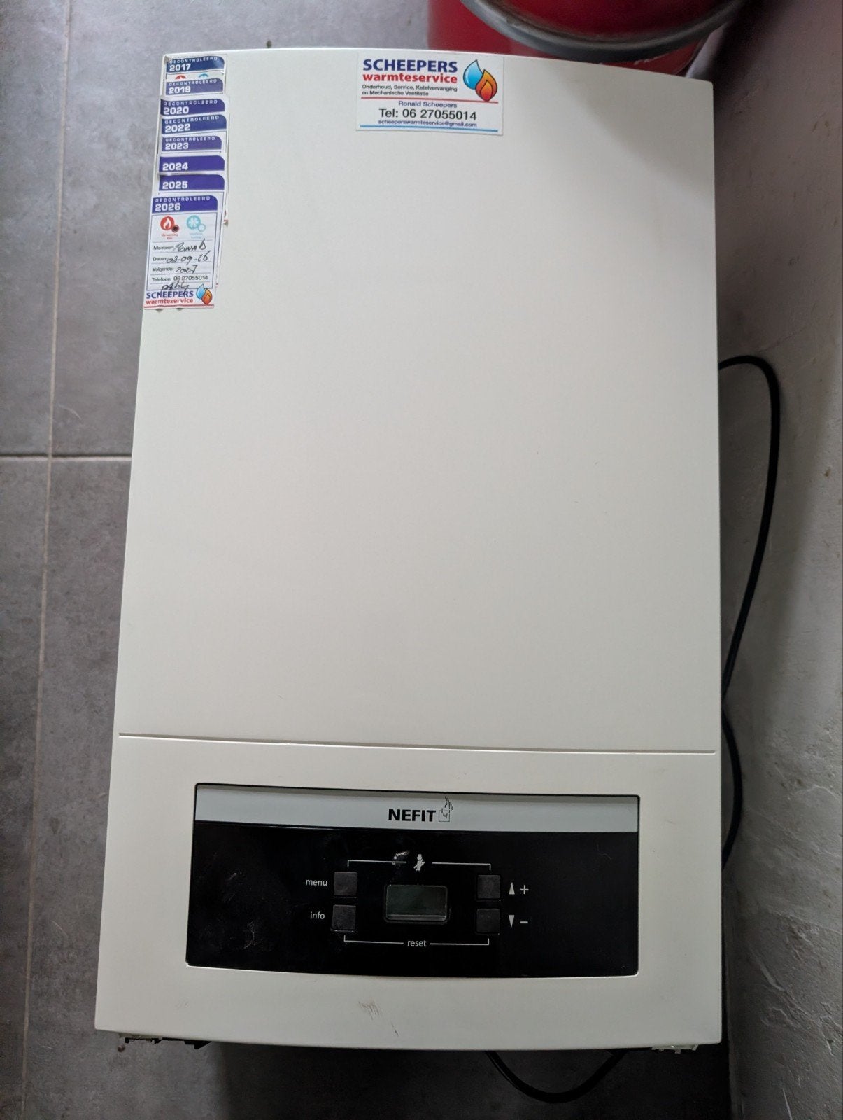 Nefit Proline NxT HRC 24/CW4 CV ketel, Minder dan 20 liter, Ophalen, Boiler, 6 t/m 10 jaar oud