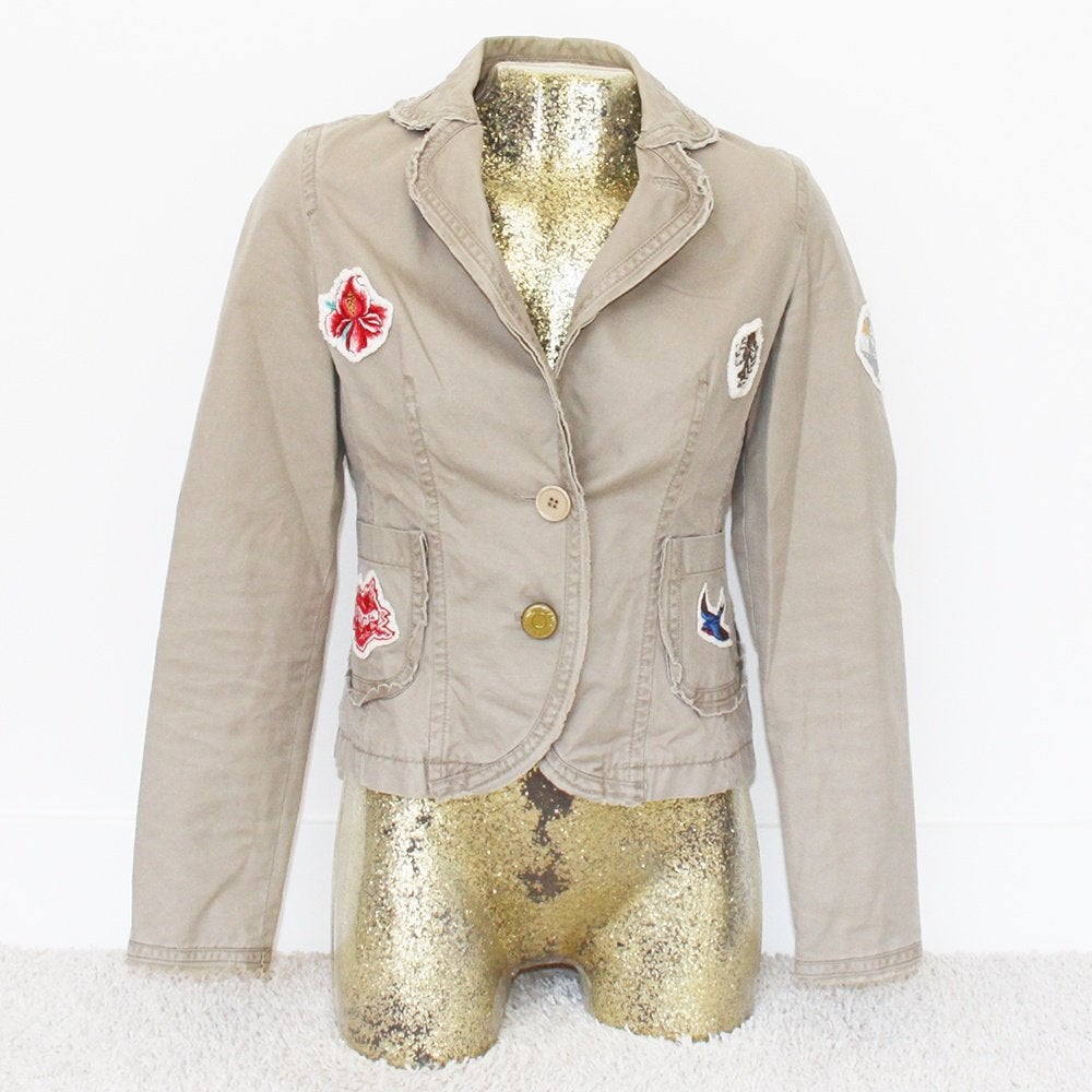Essentiel Antwerp Jasje 100% Katoen (Maat 38) - 581 € 35,-, Maat 38/40 (M), Beige, Ophalen of Verzenden, Zo goed als nieuw