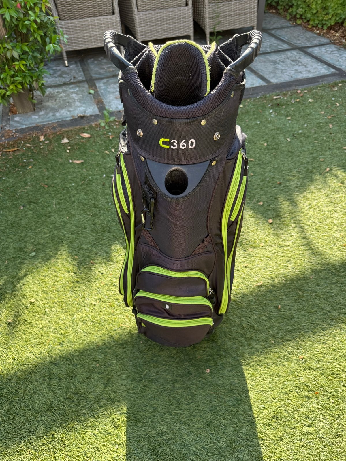 Golftas cartbag C360 - Gebruikt, Ophalen, Gebruikt, Tas