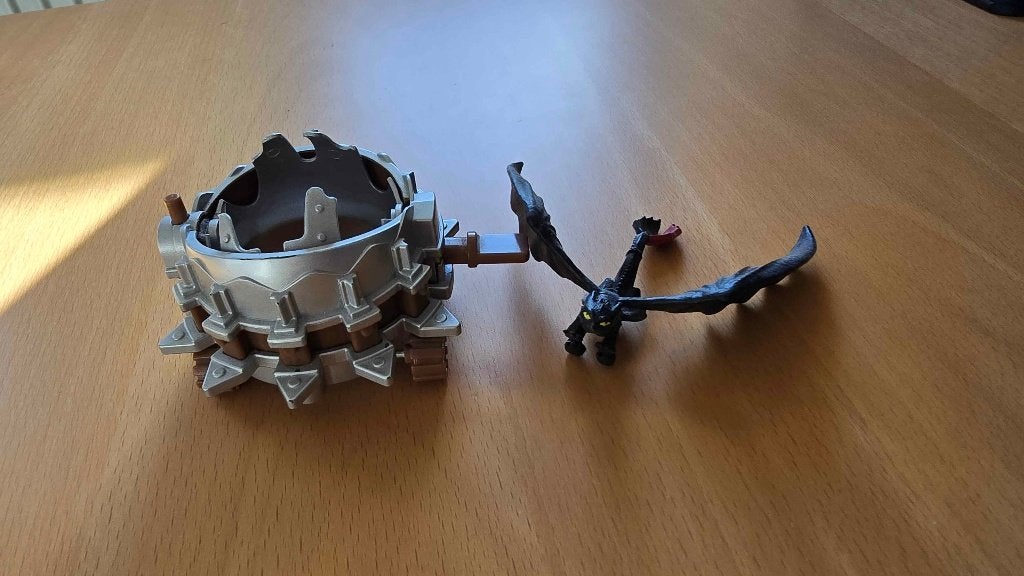 Toothless vs. Dragon Catcher - HTTYD 2, Ophalen of Verzenden, Zo goed als nieuw