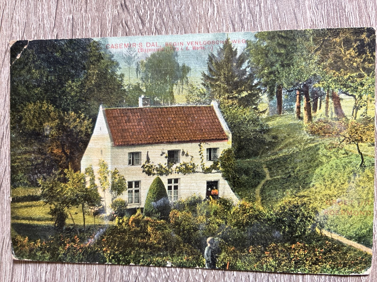 Oude Ansichtkaart Roermond Casemir’s dal Venlooscheweg, Verzamelen, Ansichtkaarten | Nederland, Ophalen of Verzenden, Voor 1920