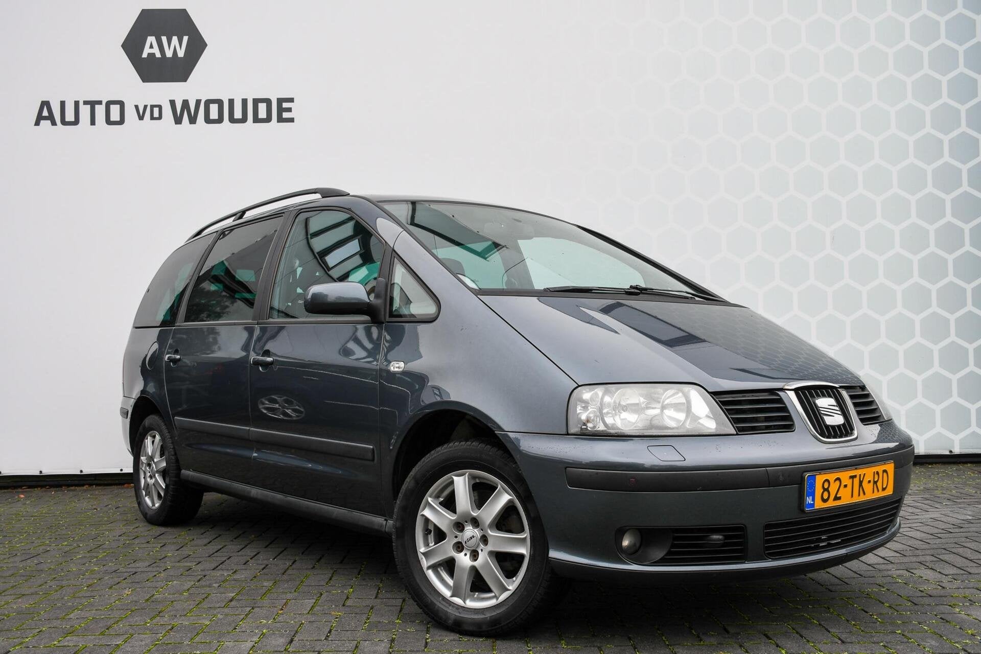 Seat Alhambra 2.0 7 pers Stoelverwarming Eerste eig NW APK, Auto's, Voorwielaandrijving, Stof, 4 cilinders, 1553 kg