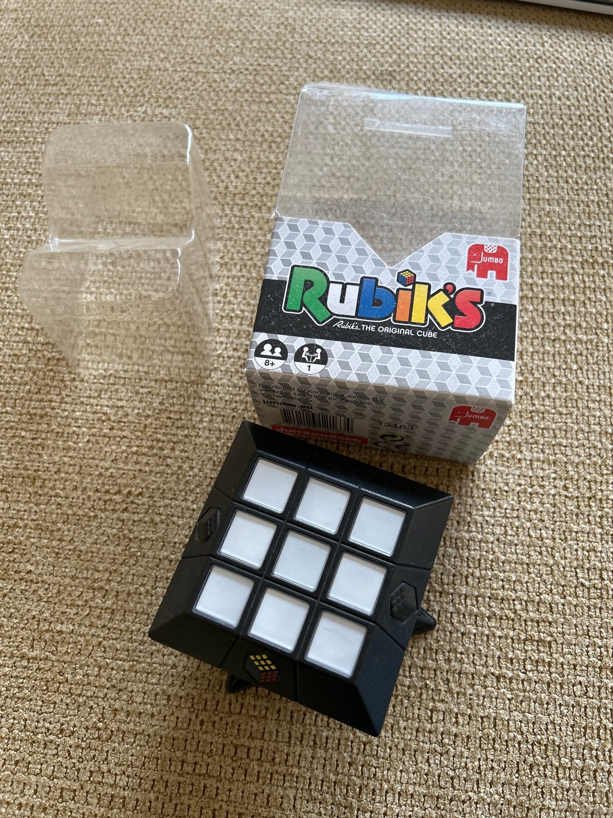 Rubik's The Original Cube - Elektronisch Puzzelspel, Ophalen of Verzenden, Zo goed als nieuw, Puzzelen, Met licht