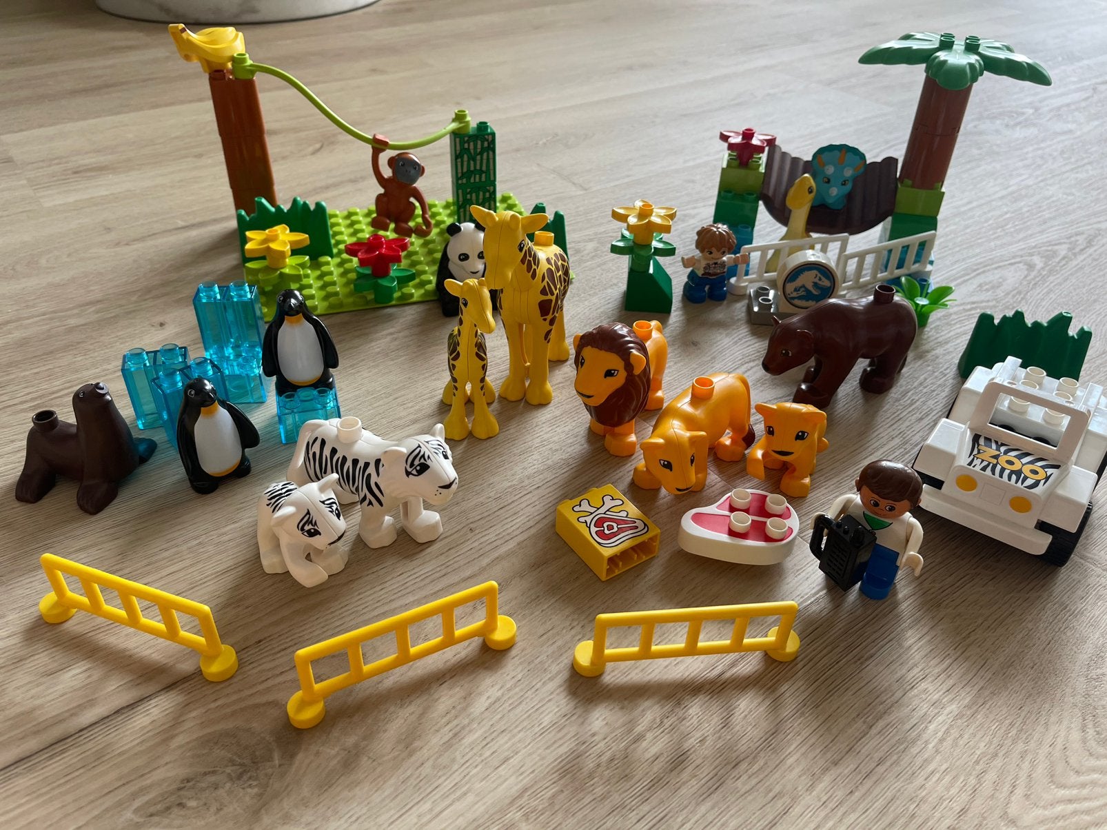 Duplo hele Dierentuin/Zoo, Kinderen en Baby's, Speelgoed | Duplo en Lego, Verzenden, Zo goed als nieuw, Duplo