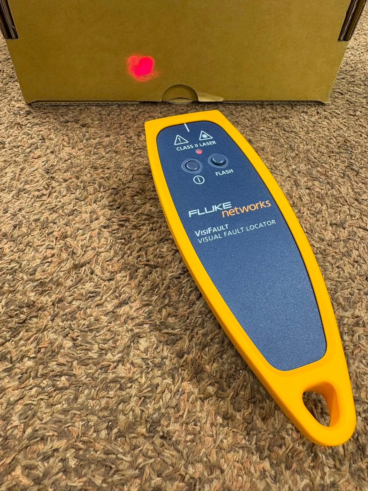 Fluke Networks VisiFault Visual Fault Locator (VFL), Ophalen of Verzenden, Gebruikt, Licht