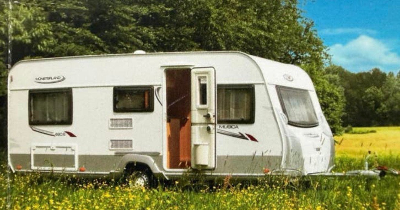Caravan LMC Münsterland 530E van 2011 incl airco, luifel enz, Caravans en Kamperen, Caravans, Bedrijf